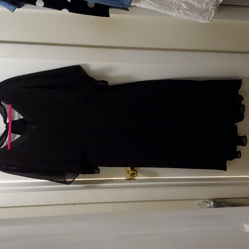 NWT City Chic "Dress Adore" stretch chiffon midi dress